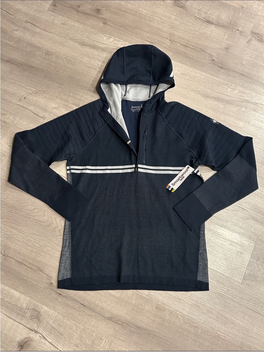 Smartwool M Intrknt Tech 1/2 Hd DEEP NAVY